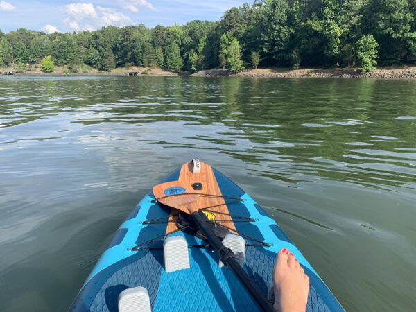 paddling at lake wylie